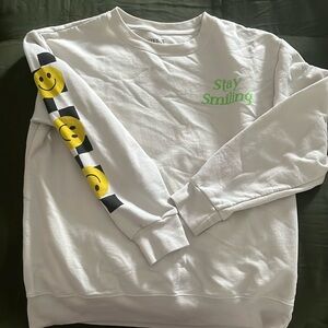 Smiley face sweatshirt